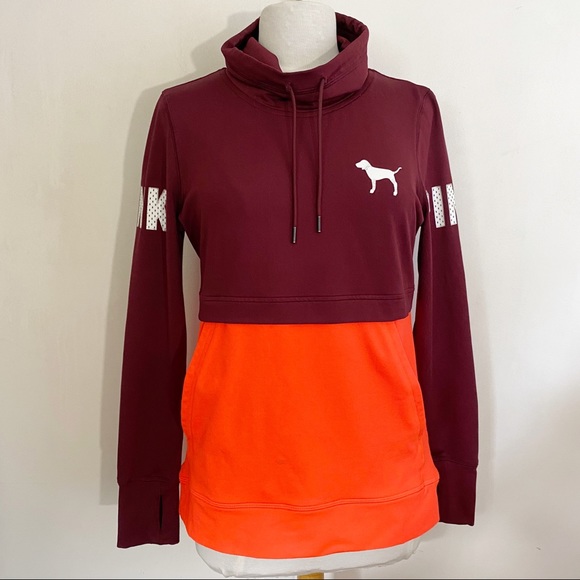 PINK Victoria's Secret Tops - Victoria’s Secret PINK EUC top kangaroo pockets M